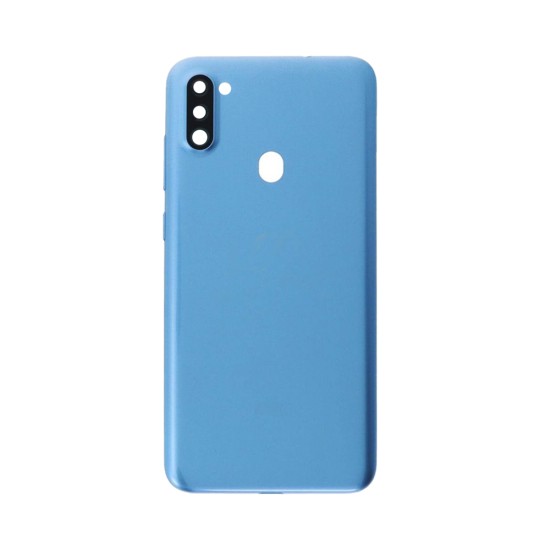 Back Cover+Camera Lens Samsung Galaxy A11/A115 Blue